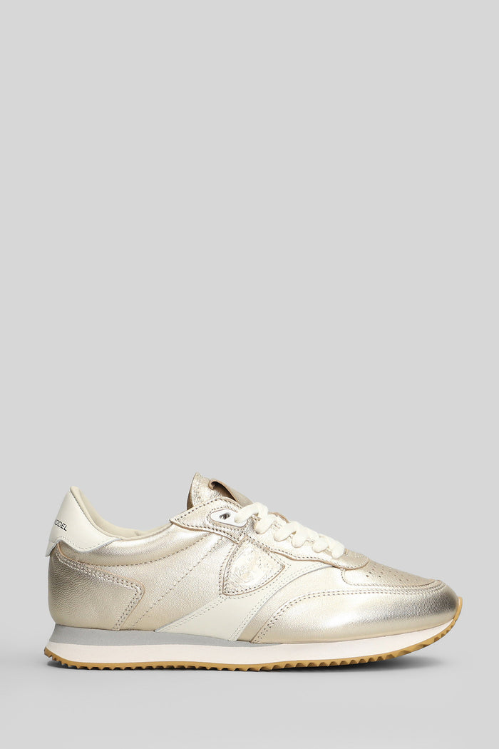 Blville Sneakers in platinum leather Scarpe