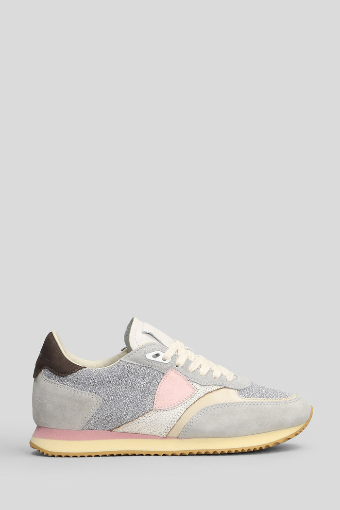 Blville Low Sneakers in grey Suede and fabric Scarpe