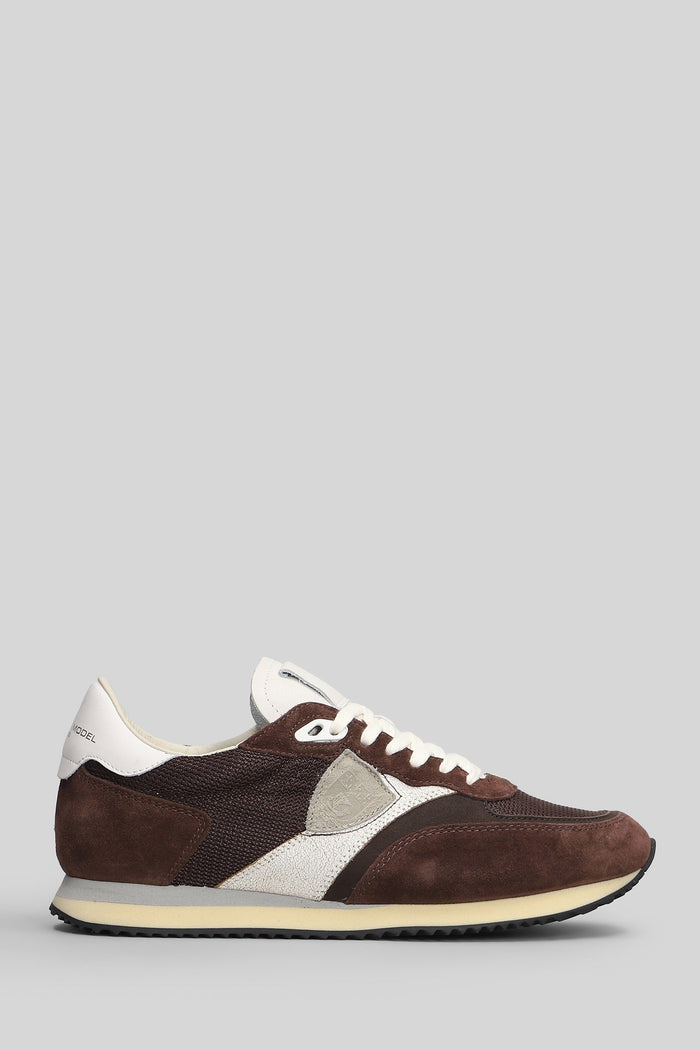 Blville Low Sneakers in brown Suede and fabric Scarpe