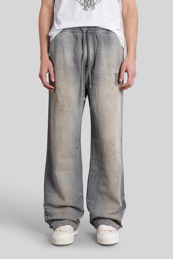 Jeans in blue cotton Abbigliamento