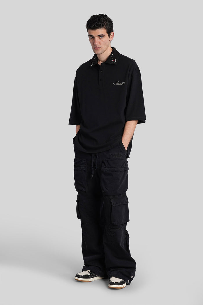 Polo in blue cotton Abbigliamento