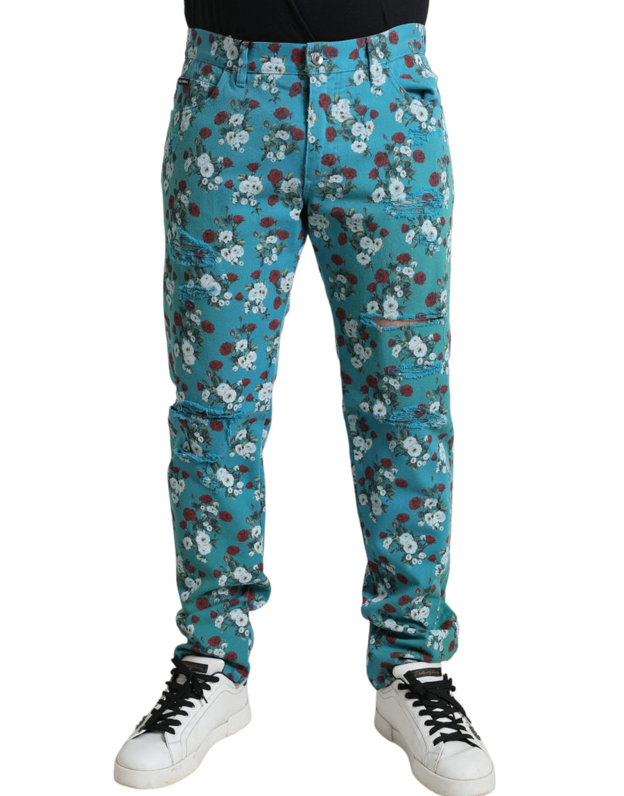 Dolce & Gabbana 100% Cotton jeans in blue