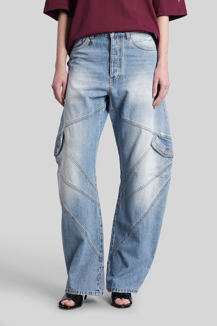 Jeans Blue Cotton Abbigliamento