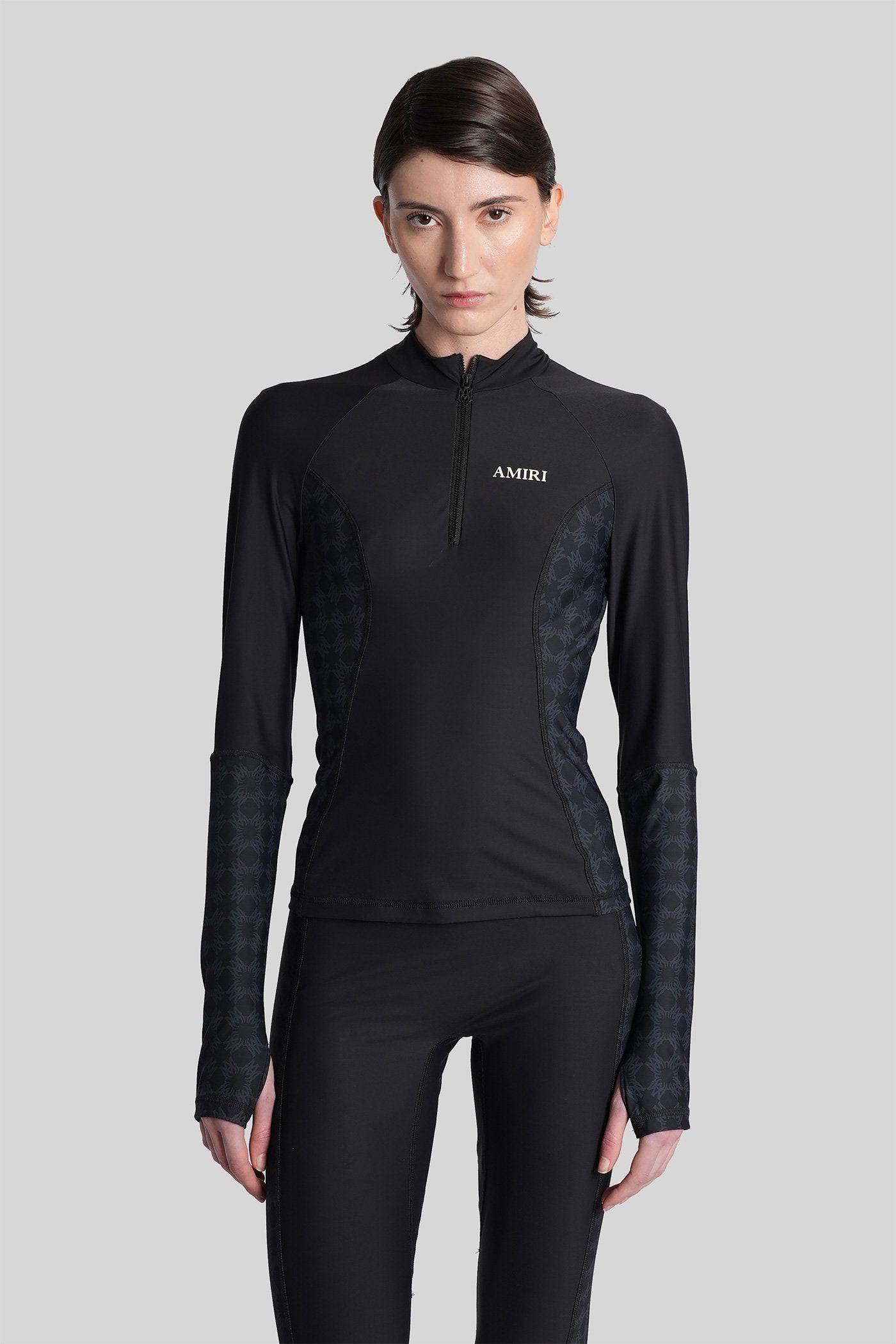 Topwear Black Polyamide Abbigliamento