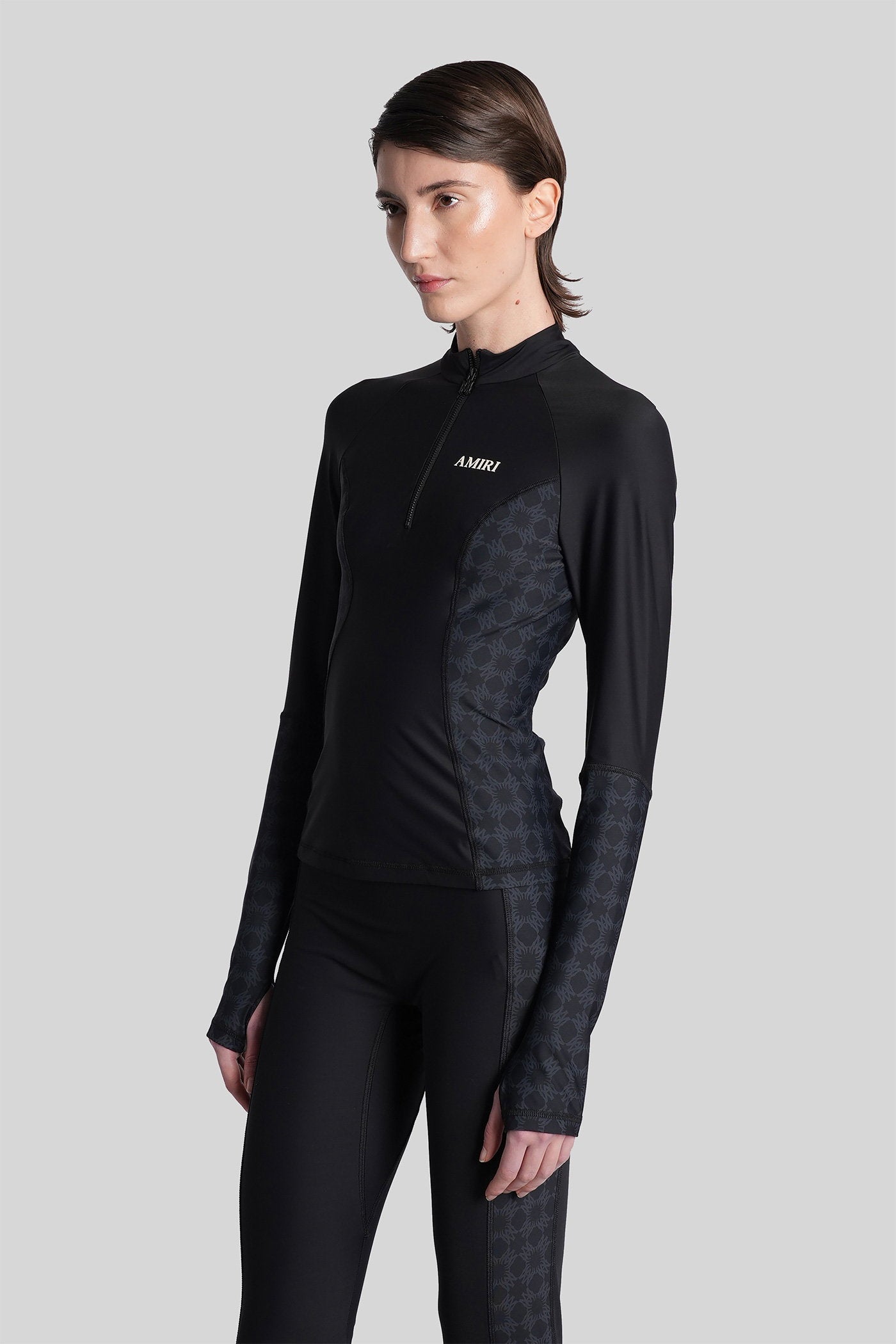 Topwear Black Polyamide Abbigliamento