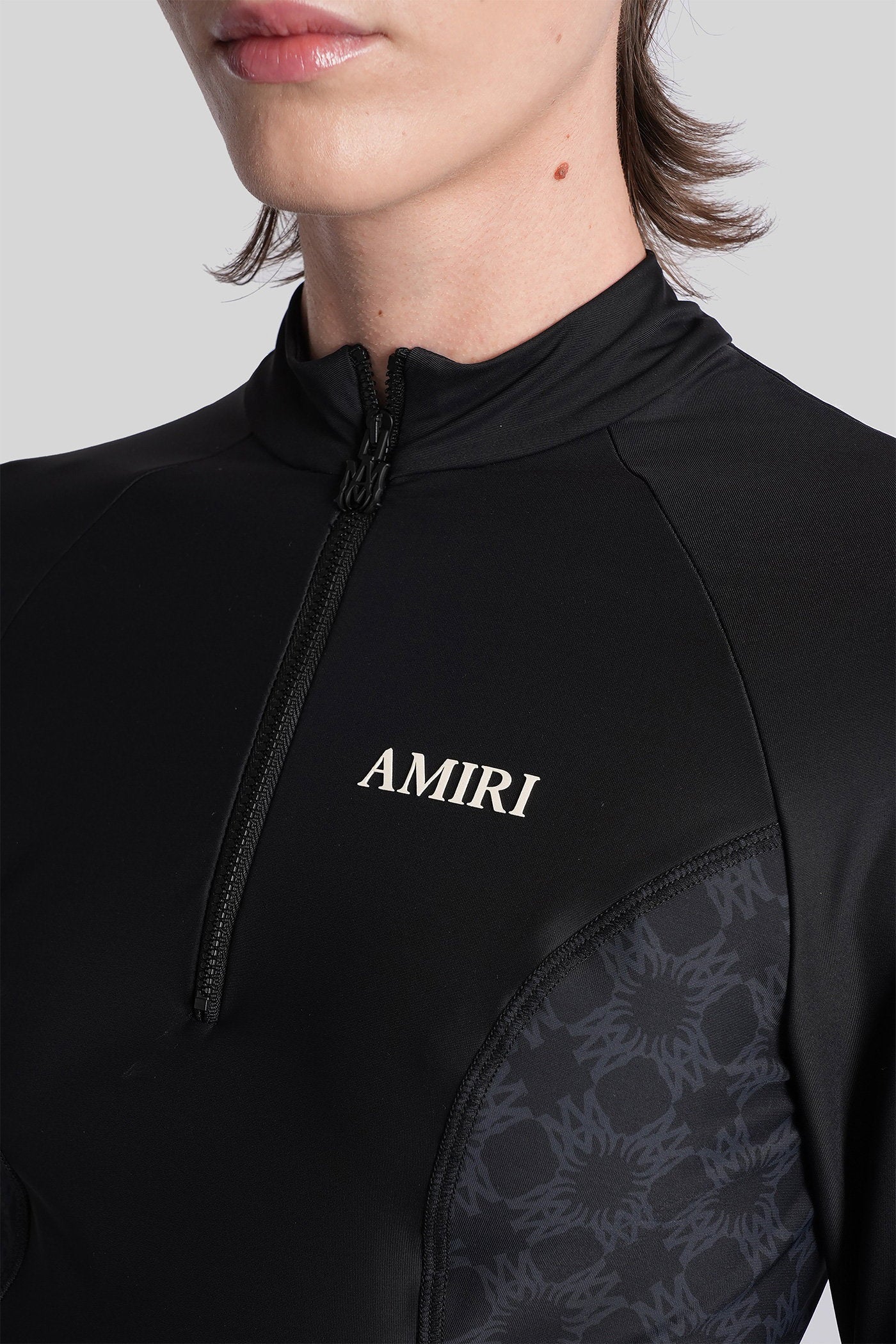 Topwear Black Polyamide Abbigliamento