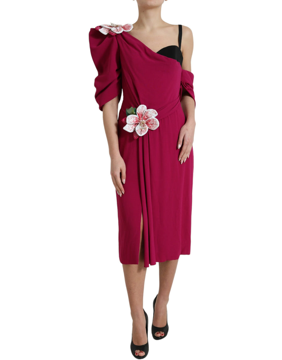 Dolce & Gabbana 100% Silk dress in purple