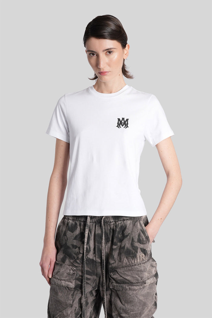 T-Shirt White Cotton Abbigliamento