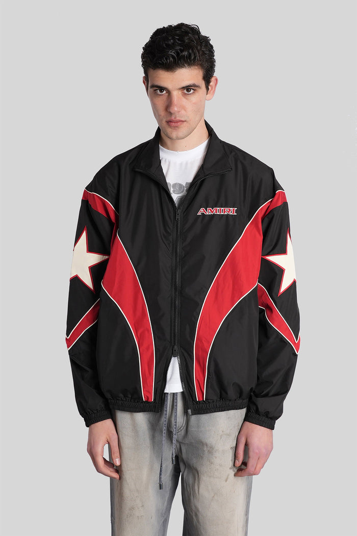 Casual jacket in black polyester Abbigliamento