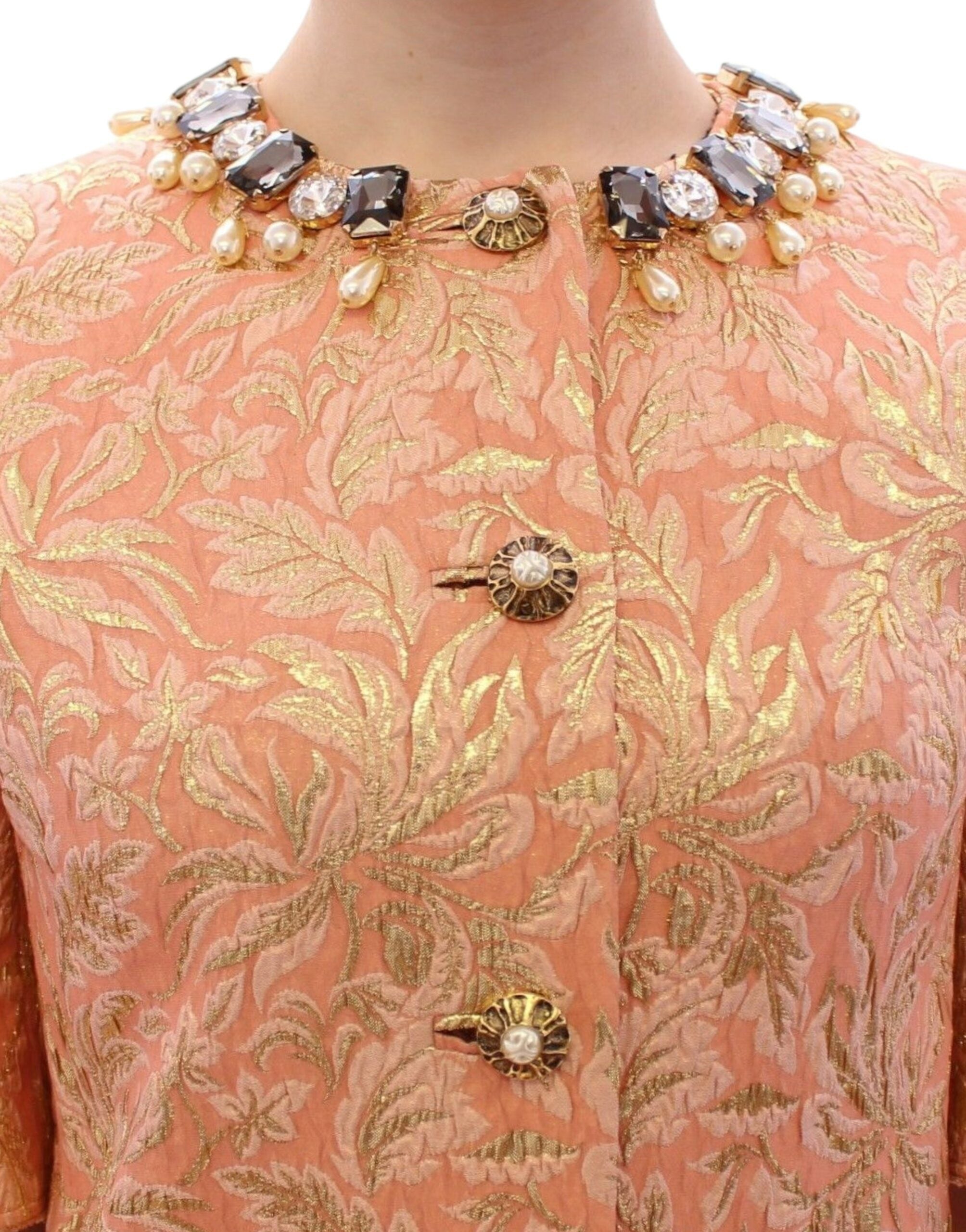 Dolce & Gabbana 64% Silk jacket in pink — view 4
