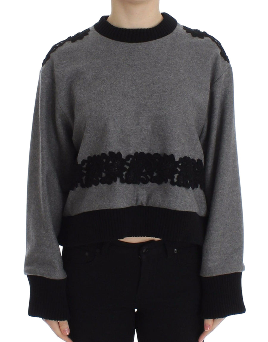 Dolce & Gabbana 53% Wool sweater in gray