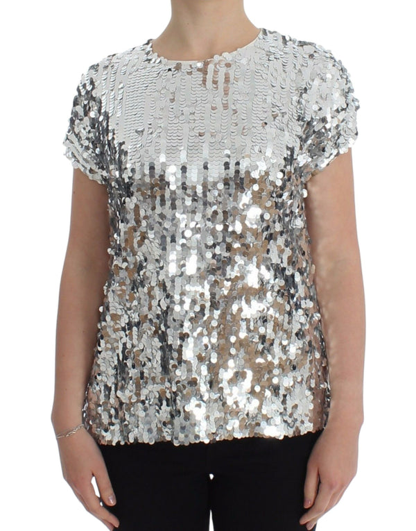 Dolce & Gabbana 100% Polyester blouse in silver