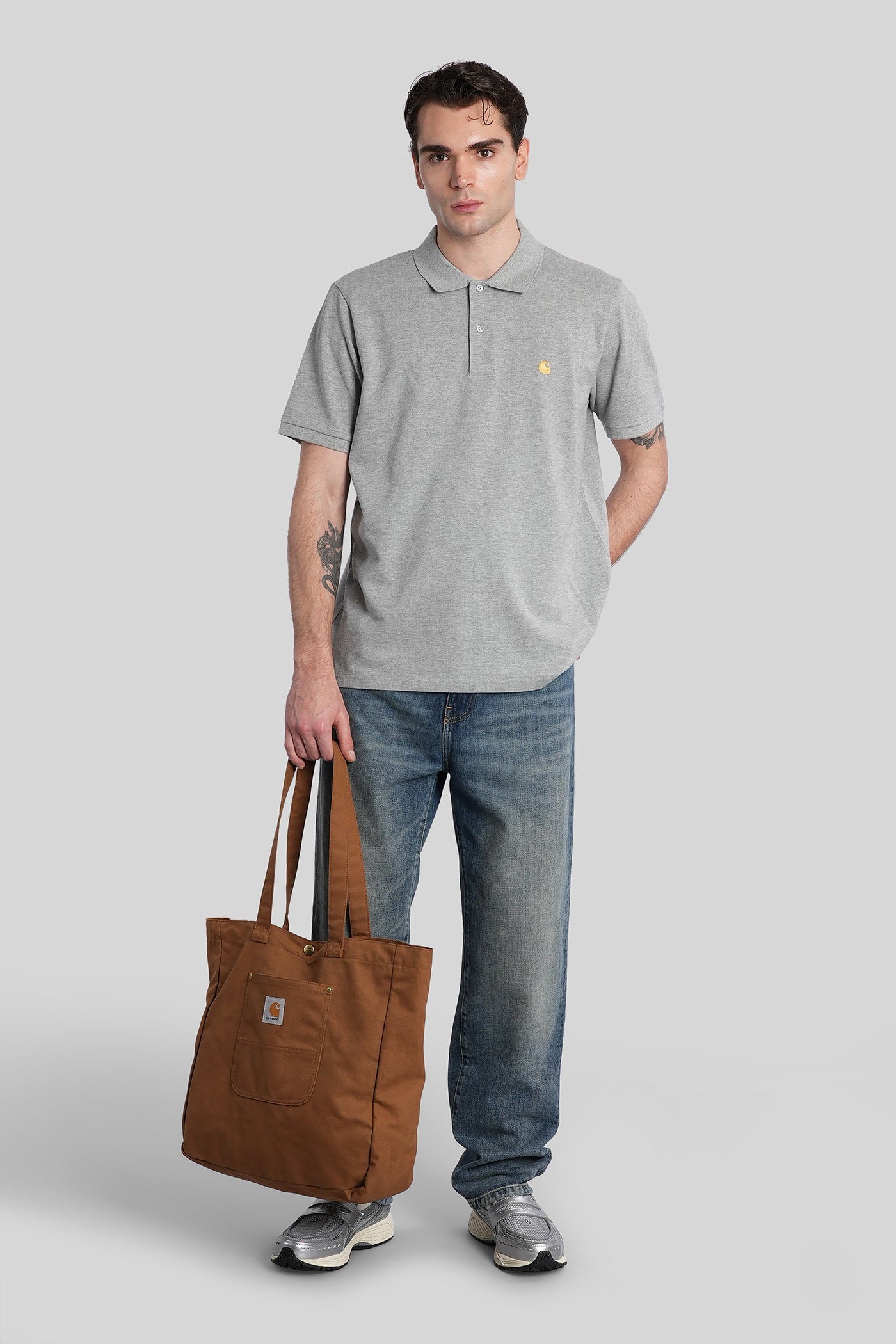Aaron pant Jeans in blue denim Abbigliamento