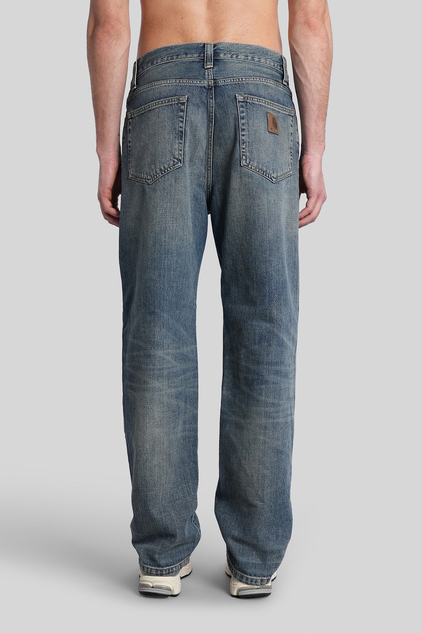 Aaron pant Jeans in blue denim Abbigliamento