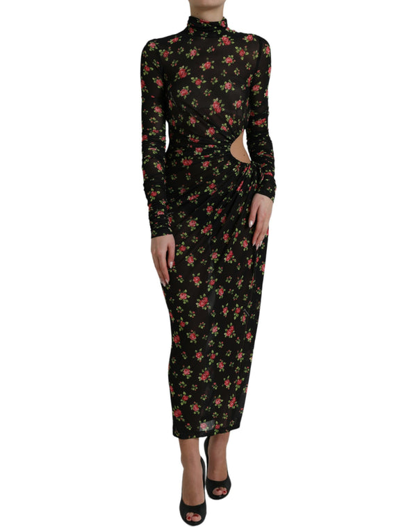 Dolce & Gabbana 87% Nylon dress in black