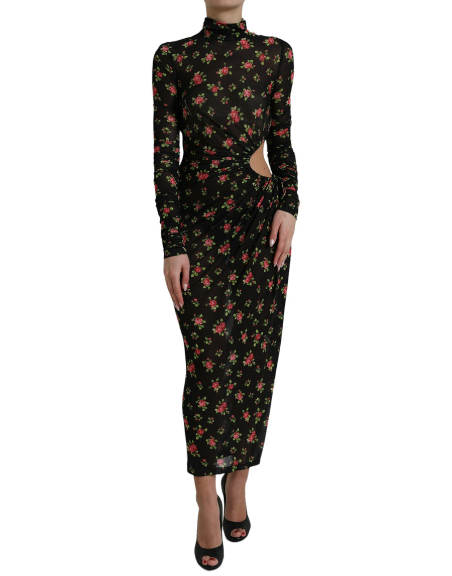 Dolce & Gabbana 87% Nylon dress in black