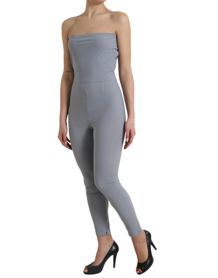 Dolce & Gabbana 50% Nylon bodysuit in gray — view 2