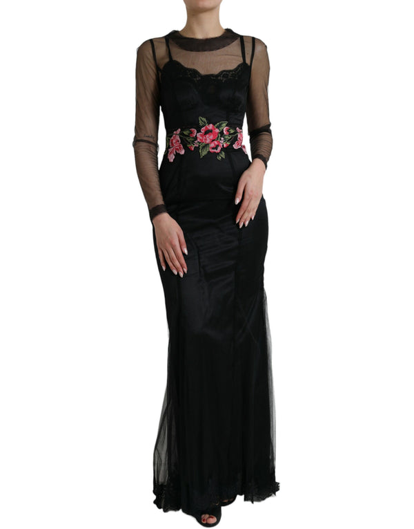 Dolce & Gabbana 87% Nylon dress in black