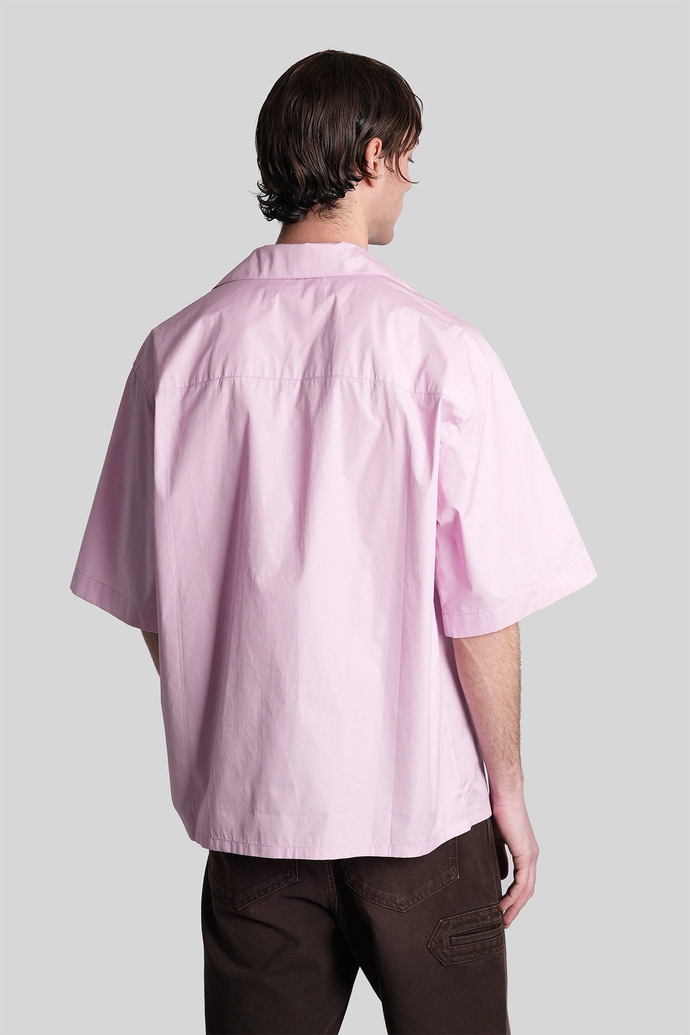 Shirt Rose-Pink Cotton Abbigliamento