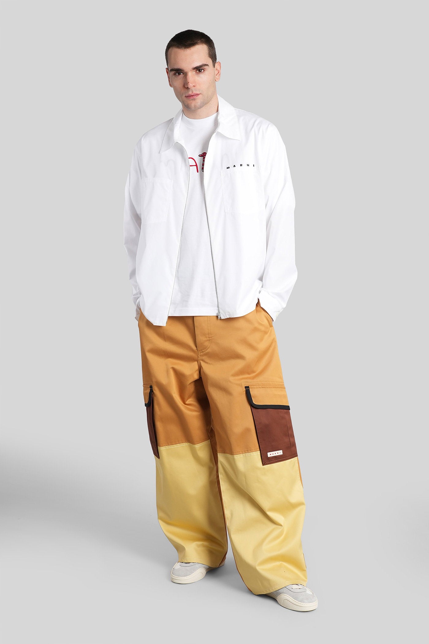 Shirt White Cotton Abbigliamento