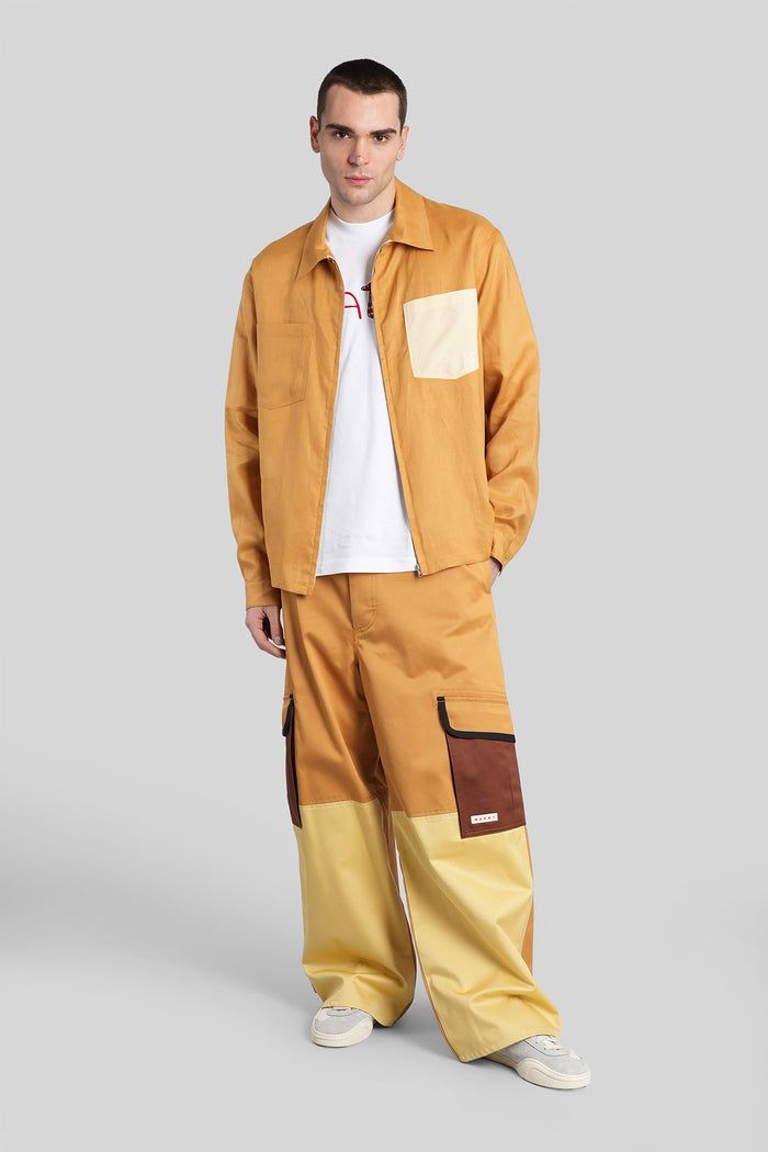 Shirt Camel Ramie Abbigliamento