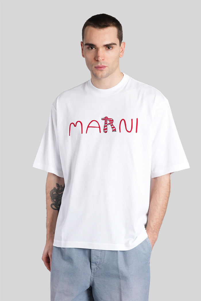 T-Shirt White Cotton Abbigliamento
