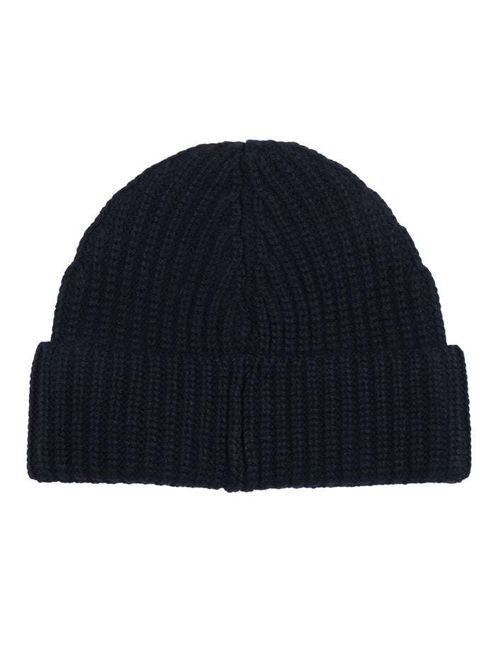 Cap Blue Wool Acrylic Hat