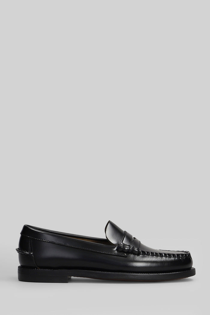 Classic Dan Loafers Black Leather Scarpe