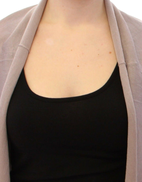 Dolce & Gabbana 97% cotton shrug in beige