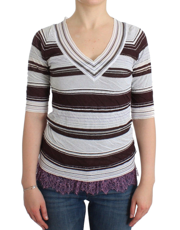 Ermanno Scervino Rayon blend sweater in multicolor