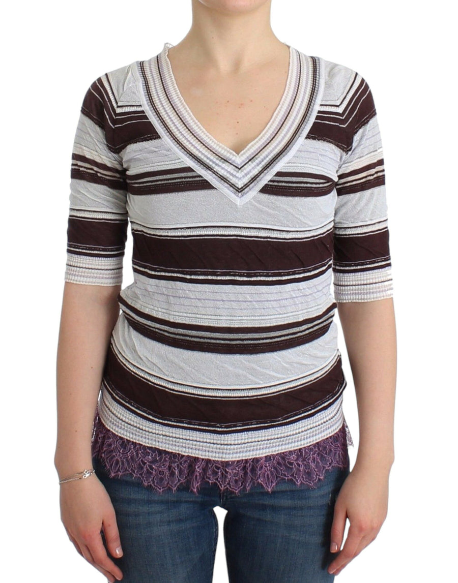 Ermanno Scervino Rayon blend sweater in multicolor