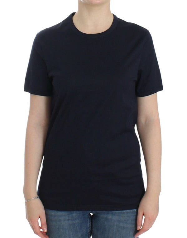 Ermanno Scervino 100% Cotton t-shirt in navy