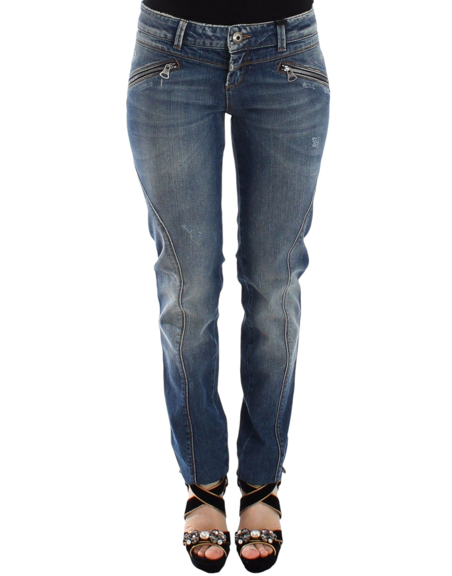Ermanno Scervino 98% cotton jeans in blue