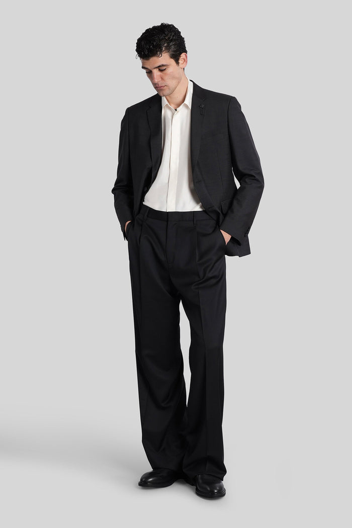 Shirt in white silk Abbigliamento