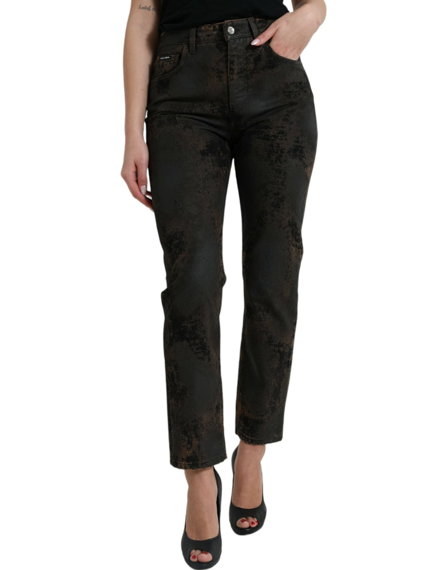 Dolce & Gabbana 98% Cotton 2% Elastane jeans in brown