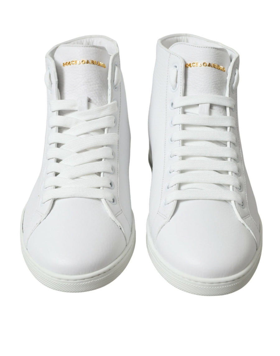 Dolce & Gabbana 100% Leather sneakers in white