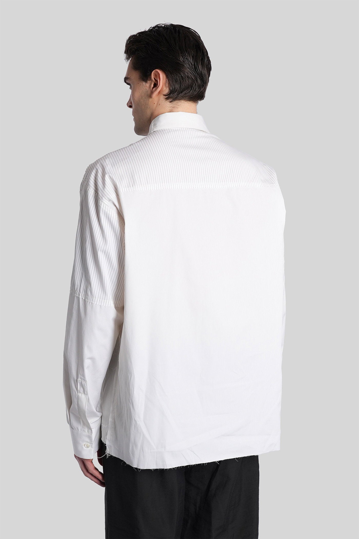 Richard Shirt White Cotton Abbigliamento