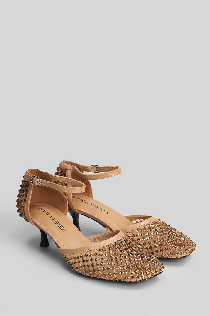 Pumps Powder Leather Scarpe