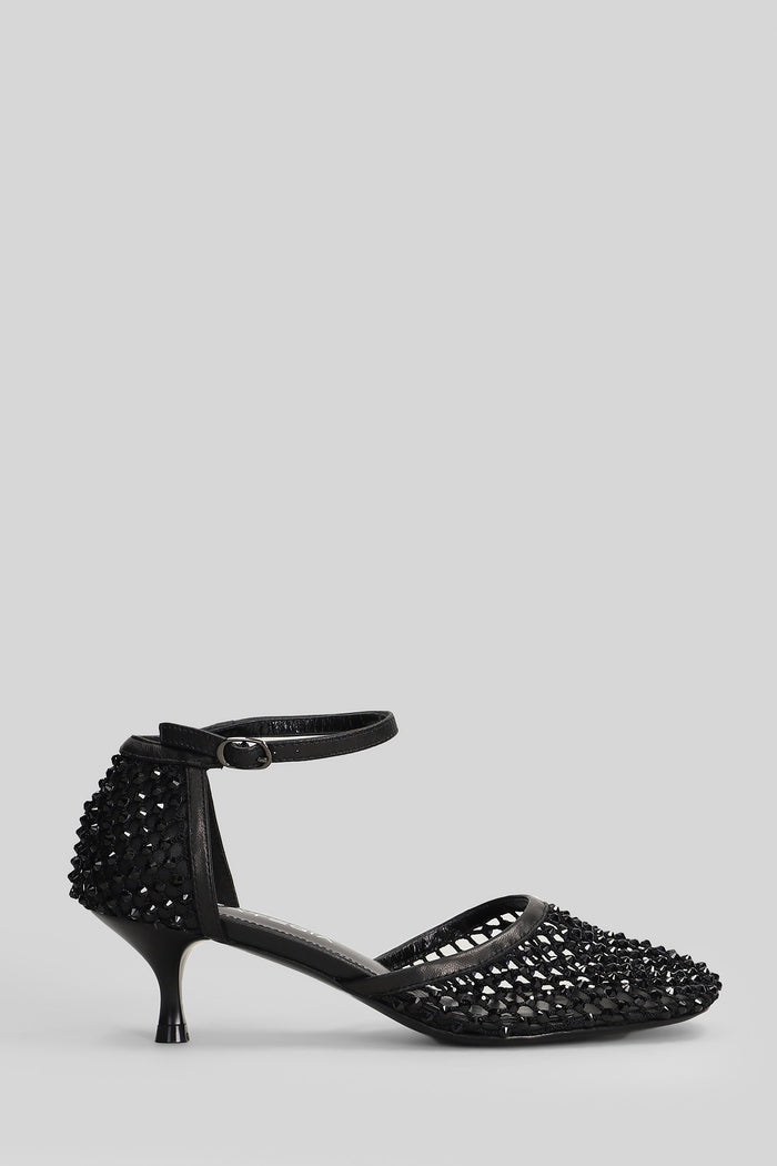 Pumps Black Leather Scarpe