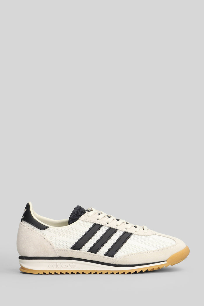 Sl 72 Og Sneakers In Beige Suede And Fabric Scarpe