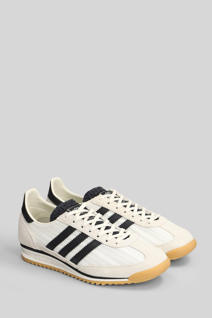 Sl 72 Og Sneakers In Beige Suede And Fabric Scarpe