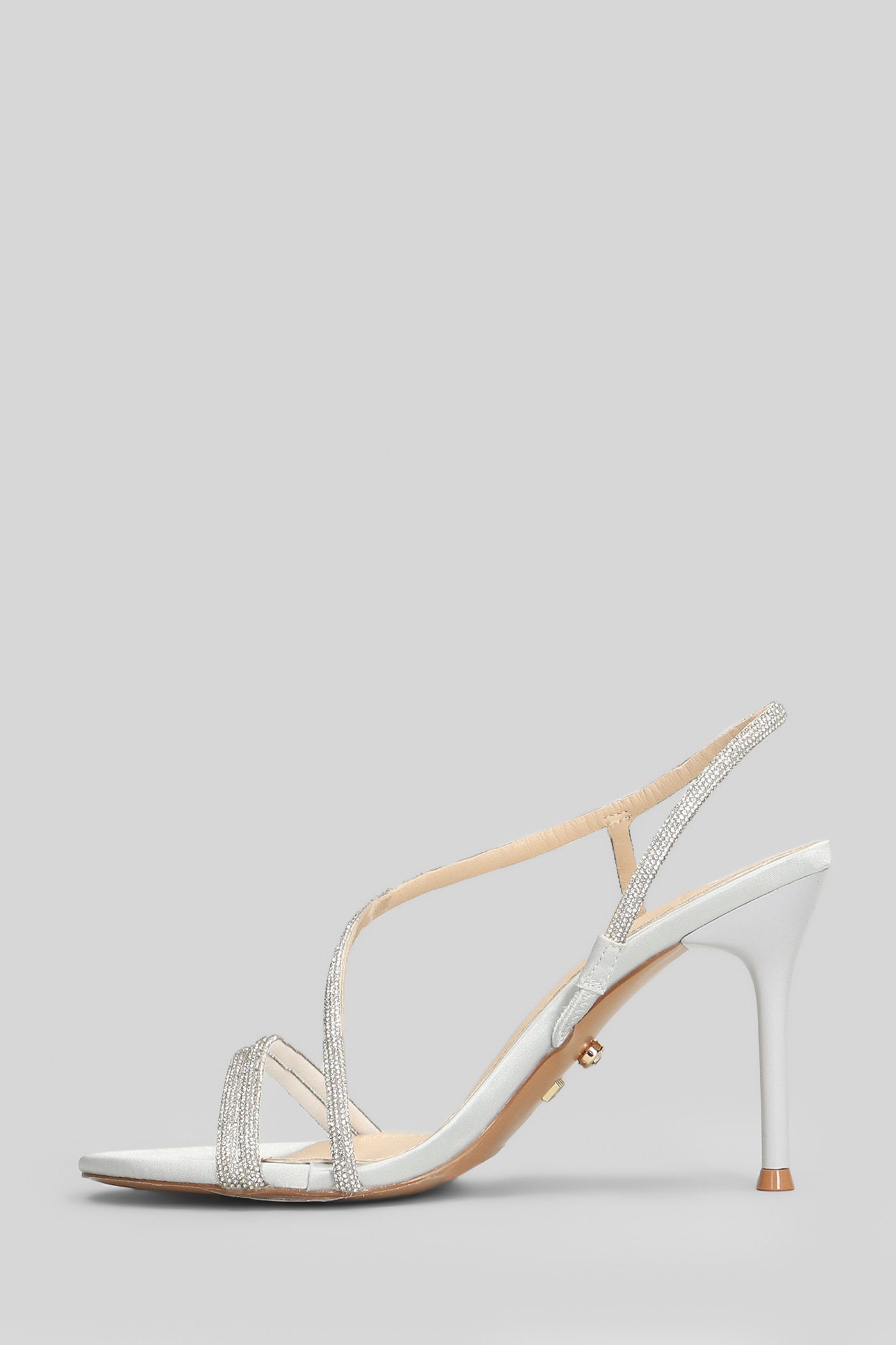 Flamenco Sandals in silver leather Scarpe