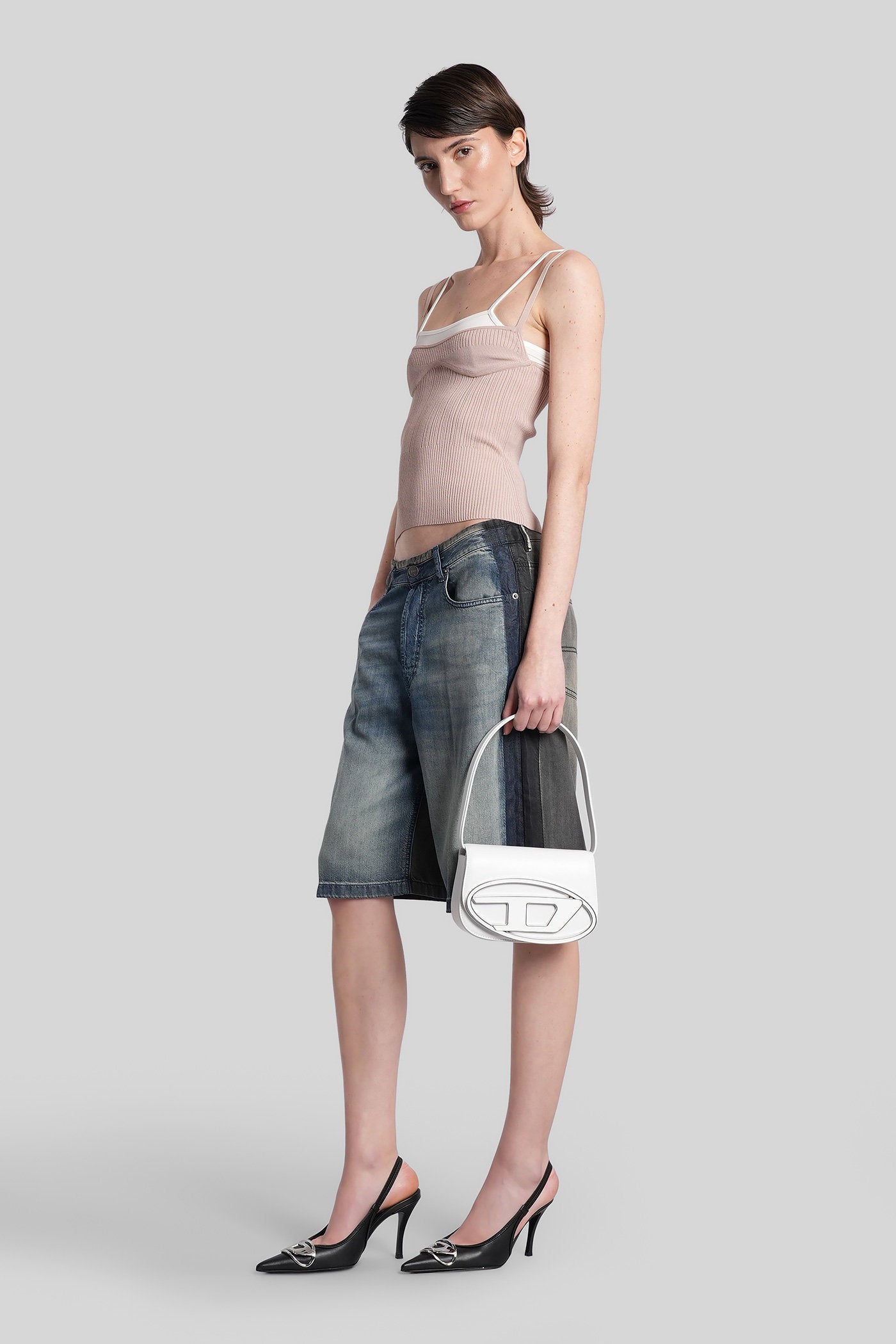 M-zarrina Topwear in taupe viscose Abbigliamento