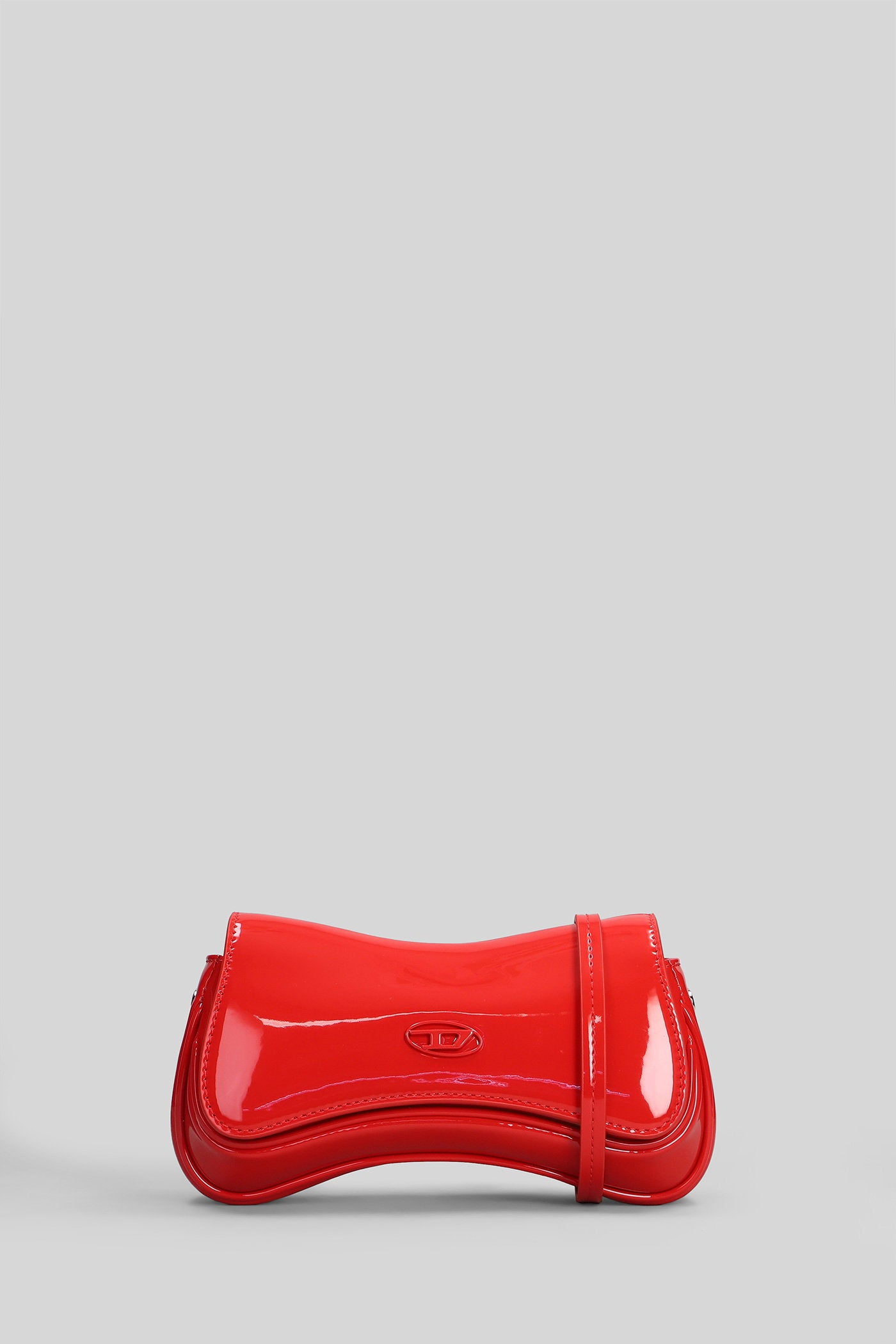 Play crossbody xs0 Shoulder bag in red leather Borse