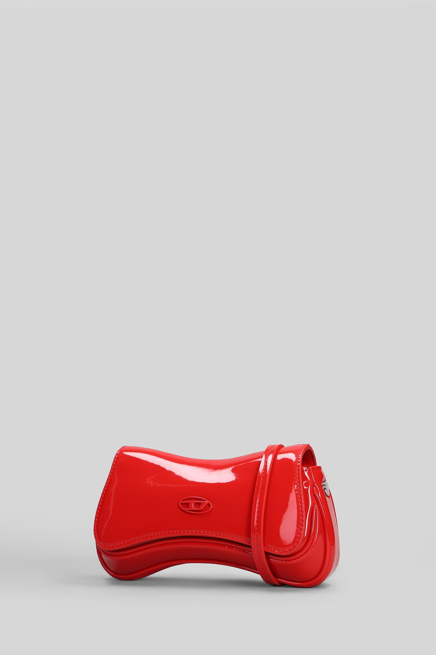 Play crossbody xs0 Shoulder bag in red leather Borse