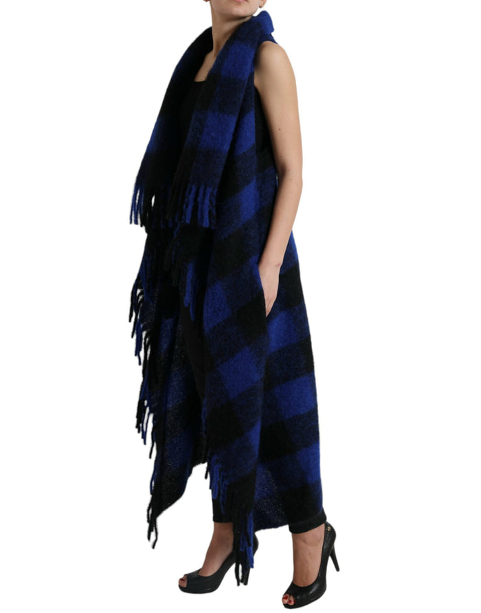 Dolce & Gabbana 28% Alpaca 28% Mohair 24% Virgin Wool 20% Nylon shawl in multicolor — view 2