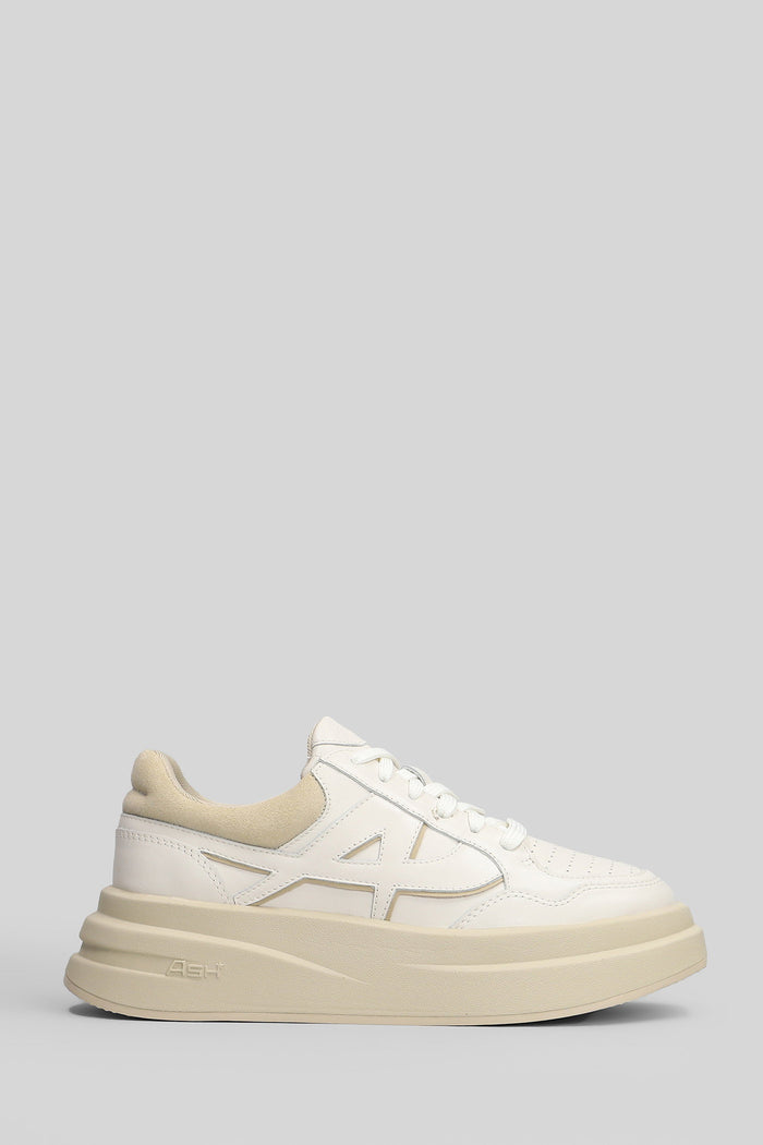 Icone Sneakers White Leather Scarpe