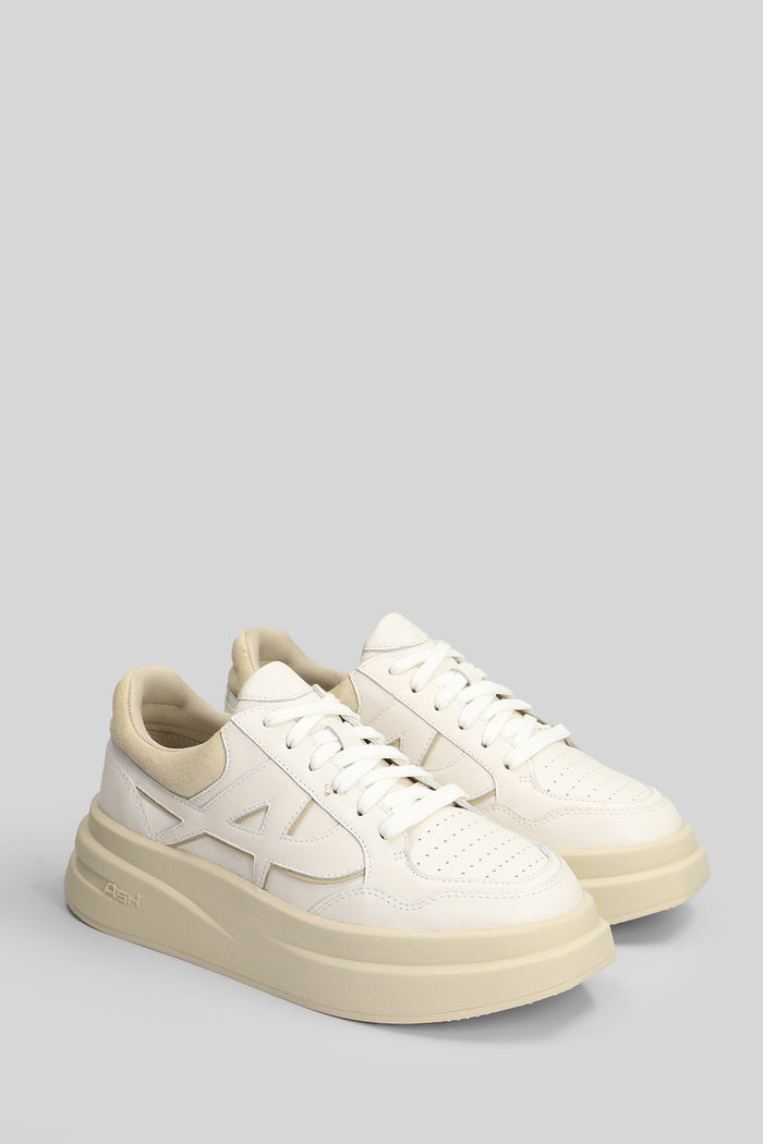 Icone Sneakers White Leather Scarpe