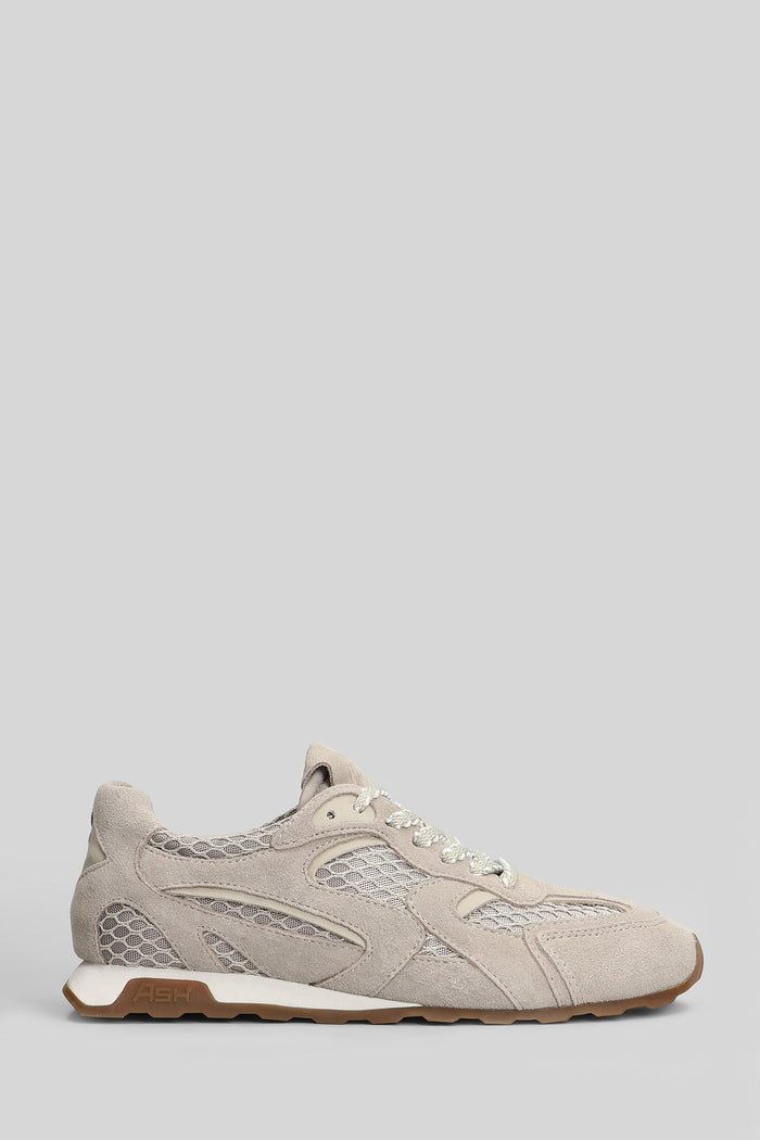 Kasarnet Sneakers Taupe Suede And Fabric Scarpe