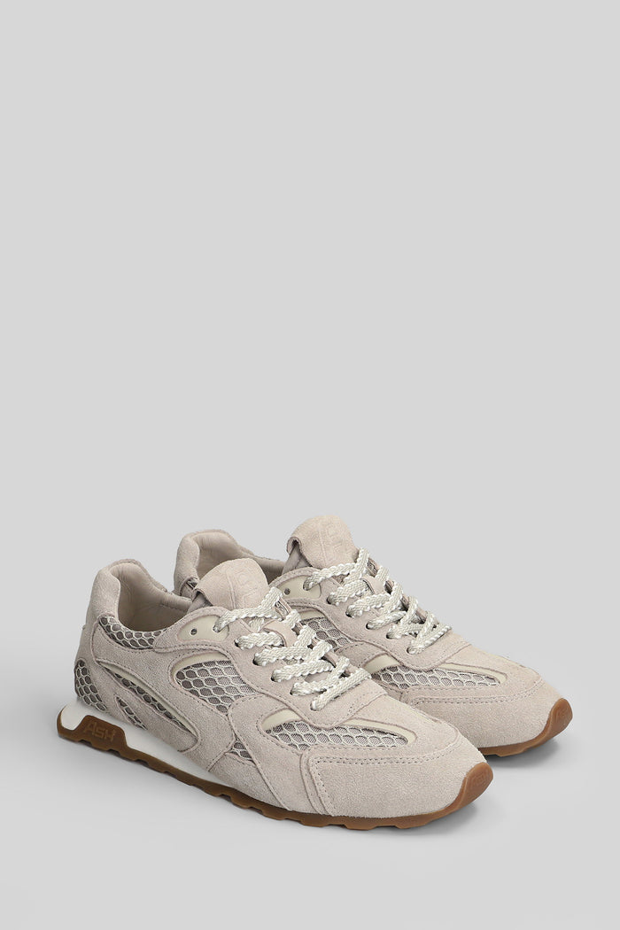Kasarnet Sneakers Taupe Suede And Fabric Scarpe